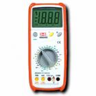 防表筆誤插裝置;數(shù)據(jù)保持,顯 示 器：最大顯示數(shù)1999，字高28mm,直流電壓;交流電壓;直流電流;交流電流;電阻;電容,帶蜂鳴器通斷測試;二極管測試;晶體管hFE測試. 
