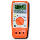 顯 示 器：最大顯示數(shù)3999，字高25mm;可以測量:直流電壓;交流電壓;直流電流;交流電流;電阻;電容,頻率;占空比;帶蜂鳴器通斷測試;二極管測試;晶體管hFE測試. 
