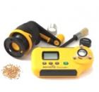 GRN3000 Grainmaster i 糧食谷物溫濕度儀;一個糧食粉碎機-壓縮器，可以快速簡便的測量樣品的濕度。同時還可以提供溫度探頭選件(GRN6046)，用于測量儲存的谷物的溫度；草料捆探(GRN6138)，用于測量草料捆的濕度。