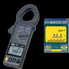 TES-3063交流、直流功率鉤表.4000筆連續(xù)紀(jì)錄，25筆單筆紀(jì)錄,有效功率(KW)/視在功率(KVA)/功率因素(PF)測(cè)量,最小值/最大值鎖定功能,峰值鎖定功能,LCD雙顯示∶KW + PF, KVA + PF, V+A,LCD雙顯示∶A + HZ, V + HZ 

