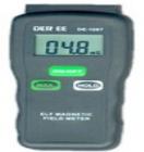 DE-1008   ELF電磁場(chǎng)測(cè)試儀。應(yīng)用于電源線，電腦顯示器，電視機(jī)，視頻/音頻，微波爐的工頻磁場(chǎng)及類似儀器等。量程: 0.1-200mG/1-2000mG/0.01uT-20uT/0.1uT-200uT。準(zhǔn)確度：± (3%rdg+3dgt) at 50Hz/60Hz。頻寬：30HZ-400Hz


