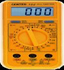 CENTER-102   萬用表 .0.6寸大型液晶體顯示幕.直流/交流10A測量.31/2位數(shù)字顯示. 直流電壓檔:200mV/2V/20V/200V/600V  交流電壓檔：200mV/2V/20V/200V/600V   直流電流檔：200μA/20mA/20mA/200mA/10A

