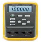 VICTOR14  過程儀表校驗儀.6位LCD顯示，通過切換鍵分別顯示測量和輸出信號的類型，單位和數(shù)值，面板自動校準，操作簡單，冷端溫度自動補償，電阻模擬輸出時可選兩線制/三線制/四線制接法.激勵電流范圍：0.5mA～2mA，最大輸出電壓≤2V