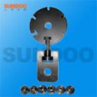 SJJ-99實(shí)驗(yàn)夾具 ,適用范圍：螺釘?shù)葮?biāo)準(zhǔn)件的抗拉強(qiáng)度測試。
 最大負(fù)荷：200000N

 
