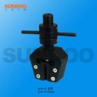 SJJ-100實(shí)驗(yàn)夾具 ,適用范圍：橡膠、各種線纜、打包帶等材料的破壞力、插撥力的試驗(yàn)。 最大負(fù)荷：5000N
 
