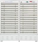 672點/臺 雙面 自動檢測柜,鋰離子、鎳氫、鎳隔二次電池通用型 適應(yīng)多種二次電池，節(jié)約空間和投資,充放電恒流范圍:10～2000mA,（鎳氫鎳隔電池放電恒流范圍：50～1200mA）恒流誤差≤±(0.2％RD＋0.1％FS),恒壓范圍:2.5V～4.5V,（鎳氫鎳隔電池不需恒壓充電）恒壓誤差≤±(0.3％HY),電壓采樣范圍:2.5V～5V,電壓采樣誤差≤±(0.2％RD＋0.1％FS),最小終止電流：10～15mA