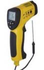 二合一測溫儀 DT-8833 量程范圍：非接觸紅外測溫儀，內(nèi)置式激光瞄準測量溫度可達-50~800℃；外接K型熱電偶范圍-50～1370℃；距離與目標尺寸比為13：1；℃/℉可轉(zhuǎn)換和自動關(guān)機功能

