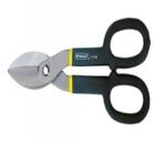 通用鐵皮剪:可剪厚度為0.78mm的冷軋鋼板和厚度為0.46mm的不銹鋼板。堅(jiān)固的合金鋼刀刃，沾塑手柄使用舒適。

