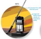量程 速度: 0 – 20 m /s ,溫度:-17.8 至 93.3 ° C .分辨率 速度:0.01 m /s ,溫度:1 ° C .準(zhǔn)確度  速度:± 5% 讀數(shù)或 ± 0.025 m /s ， 以較大值為準(zhǔn) , 溫度 
 1 ° C 
 
 
 
 