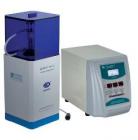 Scientz98-III杯式超聲波粉碎機,用于無菌破碎，隔著離心管能打斷染色體等。每次可破4個小離心管樣品或1管50ml樣品，帶消音壓緊裝置，應選配DL-1510型低溫冷卻液循環(huán)機。 隨機變幅桿:ф30.破碎容量:(0.1-2ml)*4ml

