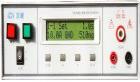  交/直流耐壓絕緣接地綜合安規(guī)測(cè)試儀  9126  交/直流耐壓、絕緣、接地四項(xiàng)測(cè)試，高度僅有8.9cm，提供6組記憶組，LCD顯示，電壓緩升功能，PLC接口，防干擾式按鍵設(shè)定和鍵盤(pán)鎖，快速切斷輸出及快速放電，可選配偵測(cè)電弧功能