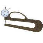 H-2 針盤式厚度計.最小讀數(shù):0.01mm.測定范圍:0-10mm.測量喉深:170mm.測頭樣式:球形.測壓小于:1.8N