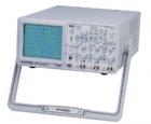 模擬+數(shù)字儲存示波器 GRS-6052A DC~50MHz, 100MSa/s, 2kW/CH x 2 ;2 通道, 4 軌跡;高達(dá) 500MS/s 的等校取樣率 ;具備10組波形儲存/呼叫功能. (REF0~REF9) ;具有0 ~ 10 div.前置觸發(fā)功能 
