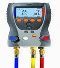 testo 560 數(shù)字式歧管儀采用高精度的傳感器，精度高達滿量程的±0.5％±1數(shù)位，內(nèi)置30種制冷劑的溫度和壓力曲線，帶真空度傳感器，適用于檢測制冷系統(tǒng)抽空、制冷系統(tǒng)調(diào)試