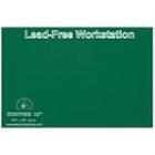 66057 　無(wú)鉛型防靜電臺(tái)墊 雙層優(yōu)質(zhì)防燙防化橡膠材質(zhì),1.5毫米厚 表層防靜電，底層導(dǎo)電 10^6 - 10^8 Ohms RTT & RTG 符合RoHS 標(biāo)準(zhǔn)
