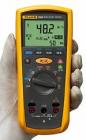 Fluke 1508 數(shù)字“搖表” 0.01 MΩ 至 10 GΩ的絕緣測試 絕緣測試電壓： 50 V、100 V、250 V、500 V 和 1000 V，交/直流電壓：0.1 V 至 600 V 200 mA 通斷性測量 電阻：0.01 Ω 至 20.00 KΩ 