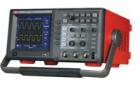 UT3082CE 數(shù)字存儲示波器  雙通道；帶寬80MHz;上升時間≤4.5ns;采樣率范圍:1GS/s ;垂直偏轉(zhuǎn)系數(shù):2mV/div ～5V/div;記錄長度:1024K;采樣率:實時1GS/s  等效50GS/s;掃描時基:5ns~50s/div；彩色
 

