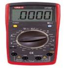 UT39E 數(shù)字萬(wàn)用表 直流電壓:200mV-1000V;交流電壓:2V-750V;直流電流:2mA-20A ;交流電流:2mA-20A ;電阻:200W-20MW ;電容:2nF-20mF ;頻率:2kHz/20kHz
 
