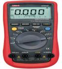 UT61D 數(shù)字萬用表 直流電壓:60.00 mV-1000V;交流電壓測試:60.00 mV -750V;交流電流測試：600.0μA- 10.00A；直流電流測試：600.0μA-10.00A；電阻測試：600.0Ω-60.00 MΩ；電容：40.00nF-4000μF；頻率：10Hz～10MHZ
 
