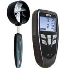 LV 110S精密型大葉輪風速儀 ( 風速, 風量, 溫度 )?測量風速, 風量和溫度?100 mm 大型葉輪風速探頭?風速: 0.25 ~ 35 m/s?溫度: -20 ~ +80 °C?可輸入風管種類和尺寸計算風量?搭配風量罩也可測量風量