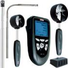 VT 200多功能風速風量儀?大型 LCD 藍色背光數字和圖形顯示屏?可自動識別熱線風速探頭以及葉輪風速探頭?互換式四通道熱電偶溫度模塊和雙通道電流/電壓模塊?可記錄 8000 筆測量值和 50 個群組?可搭配鉑金電阻PT100溫度探頭測量溫度