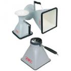 CONE風量罩 ?用于風量測量?多種尺寸可選擇?可搭配熱敏風速計或葉輪風速計使用?用于葉輪風速計的風量罩: K25?風量量程: 10 ~ 400 m/h3?用于熱敏風速計的風量罩: K35, K75, K120, K150?風量量程: 10 ~ 1200 m/h3