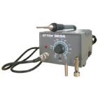 ·采用不銹鋼體發(fā)熱芯，與傳統(tǒng)陶瓷發(fā)熱芯比，延長(zhǎng)發(fā)熱芯壽命，測(cè)溫頭與烙鐵頭緊密接觸，測(cè)溫靈敏，回溫迅速。

·發(fā)熱芯與烙鐵頭分體設(shè)計(jì)，焊咀與國(guó)際品牌相同，比一體化發(fā)熱體大大節(jié)省了使用成本，烙鐵頭更換方便。

·27V低壓輸出，穩(wěn)定的接地阻抗，絕對(duì)能夠保護(hù)敏感元件及工作人員的安全。

·手柄設(shè)計(jì)輕巧，適合長(zhǎng)時(shí)間使用。

·特別適用于SMD元件的手工貼裝、返修和普通直插式元器件的焊接，以及其他不同工藝要求的焊接工作。

·溫度鎖定（機(jī)械式），防止操作人員誤調(diào)溫度。

