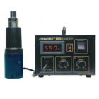 ·采用LED顯示指示溫度、控溫精確、使操作更方便

·升溫迅速，2至3秒可達(dá)到設(shè)定溫度

·采用柔和旋轉(zhuǎn)風(fēng)、均勻加熱，更好保護(hù)元器件

·出風(fēng)柔和，溫度均勻

·吹、焊帶塑料的元器件不易變形，吹屏蔽盒不變色、快捷方便

·完美的待機(jī)節(jié)電功能

·放靜電設(shè)計，防止因靜電及漏電而損壞PCB板
