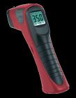 非接觸式精確測溫，內置式激光瞄準器
自動數據保持及自動關機(15秒鐘后自動關機)
距離與目標尺寸比為D:S=10:1
白色背光液晶顯示屏
分辨率：1°C(2°F)，可選擇°C/°F
過載顯示：--0L--
量程：-25~400°C(-13~752°F)
采樣率：0.5秒
發(fā)射率：0.95 
光譜反應：8~14μm
電 源：單個9V電池
測量精度：-25~400°C，±(2%+1°C)
　　　　　-13~752°F，±(2%+1°F)
操作溫度：-10~40°C(14~104°F)
相對濕度：10~80%RH
 
