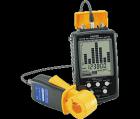 使用非直接接觸電壓傳感器即可探測(cè)出通信線·電源線的噪音  
?分別頻率帶的噪音程度、實(shí)際表示在水平儀上 
?使用鉗式電壓傳感器探測(cè)Common mode的噪音 
?可內(nèi)部?jī)?chǔ)存64、000個(gè)測(cè)量數(shù)據(jù)和時(shí)間 
?主機(jī)配置存儲(chǔ)器，利用USB接口可將數(shù)據(jù)傳入計(jì)算機(jī)

